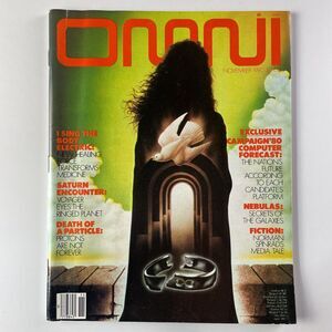 Vintage Omni Magazine November 1980 Saturn Voyager Norman Spinrad Election